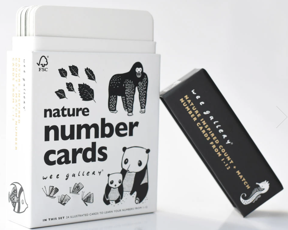 Wee Gallery Nature Number Cards - hip-kid