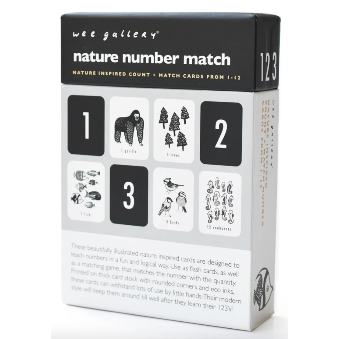 Wee Gallery Nature Number Cards - hip-kid