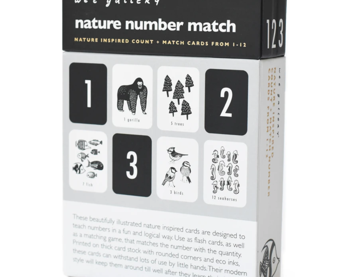 Wee Gallery Nature Number Cards - hip-kid