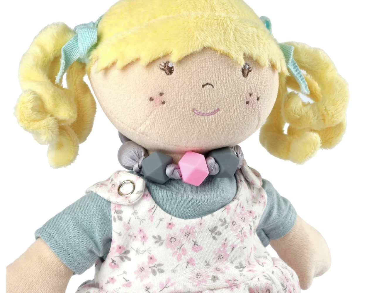 Bonikka Lucy with Friendship Bracelet in Flower Printed Outfit - hip-kid