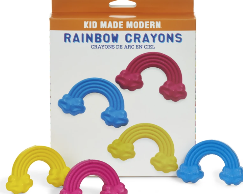 Kid Made Modern Rainbow Crayons - hip-kid