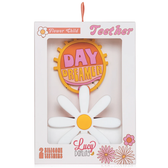 Lucy Darling - Flower Child Teether Toy - hip-kid