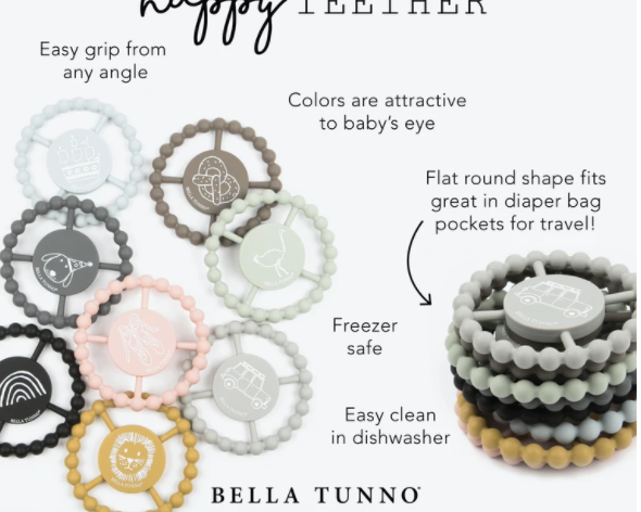 Bella Tunno Who Runs the World Girls Happy Teether - hip-kid