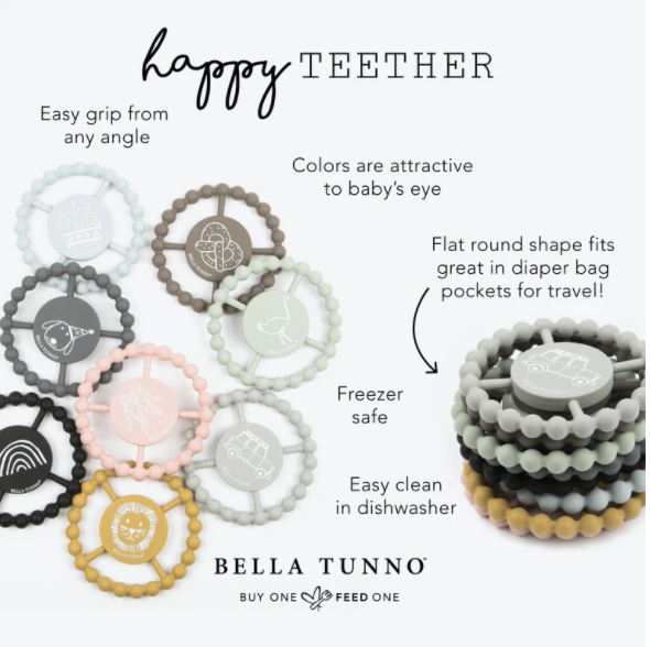 Bella Tunno Who Runs the World Girls Happy Teether - hip-kid