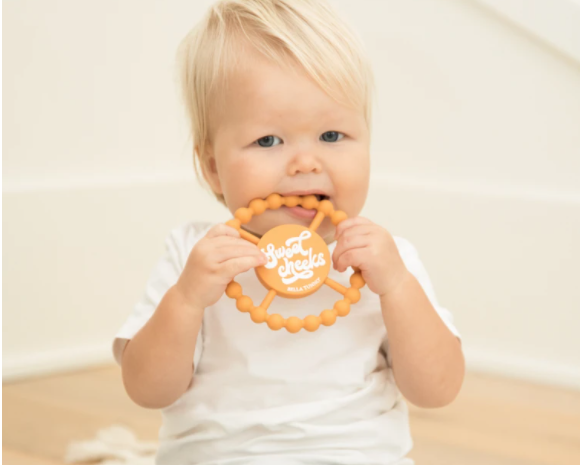 Bella Tunno Sweet Cheeks Happy Teether - hip-kid