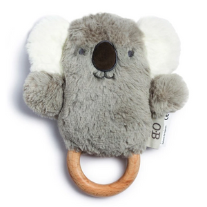 O.B Designs Kelly Koala Soft Rattle Toy - hip-kid