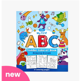 OOLY ABC: Amazing Animals Toddler Color-in' Book - hip-kid