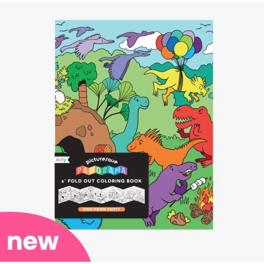 OOLY Picturesque Panorama - Dino Picnic Party - hip-kid