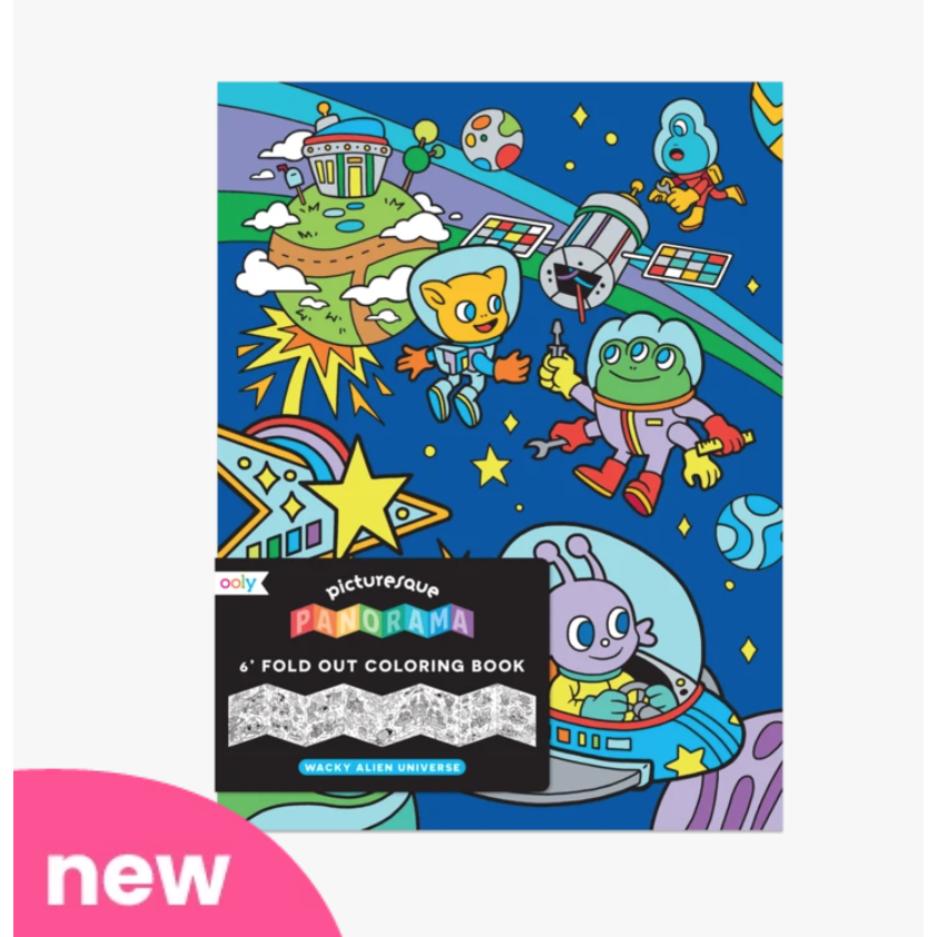 OOLY Picturesque Panorama - Wacky Aliens - hip-kid