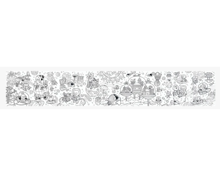 OOLY Picturesque Panorama - Wacky Aliens - hip-kid