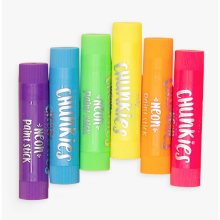 OOLY Chunkies Neon Paint Sticks - set of 6 - hip-kid