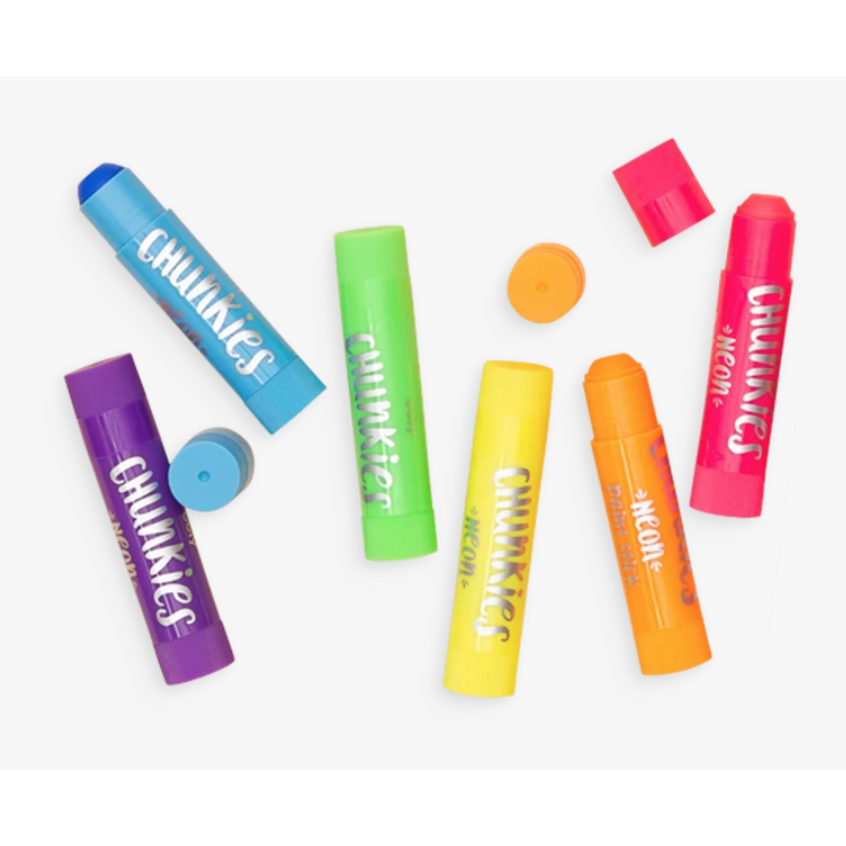 OOLY Chunkies Neon Paint Sticks - set of 6 - hip-kid