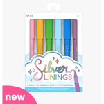 OOLY Silver Lining Outline Markers - hip-kid