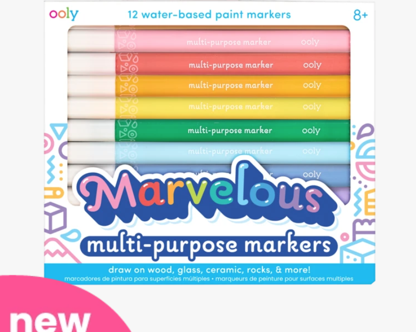 OOLY Marvelous Multi-Purpose Paint Markers - hip-kid