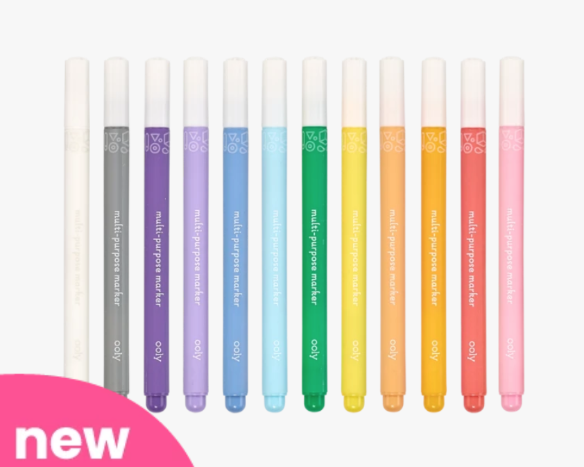 OOLY Marvelous Multi-Purpose Paint Markers - hip-kid