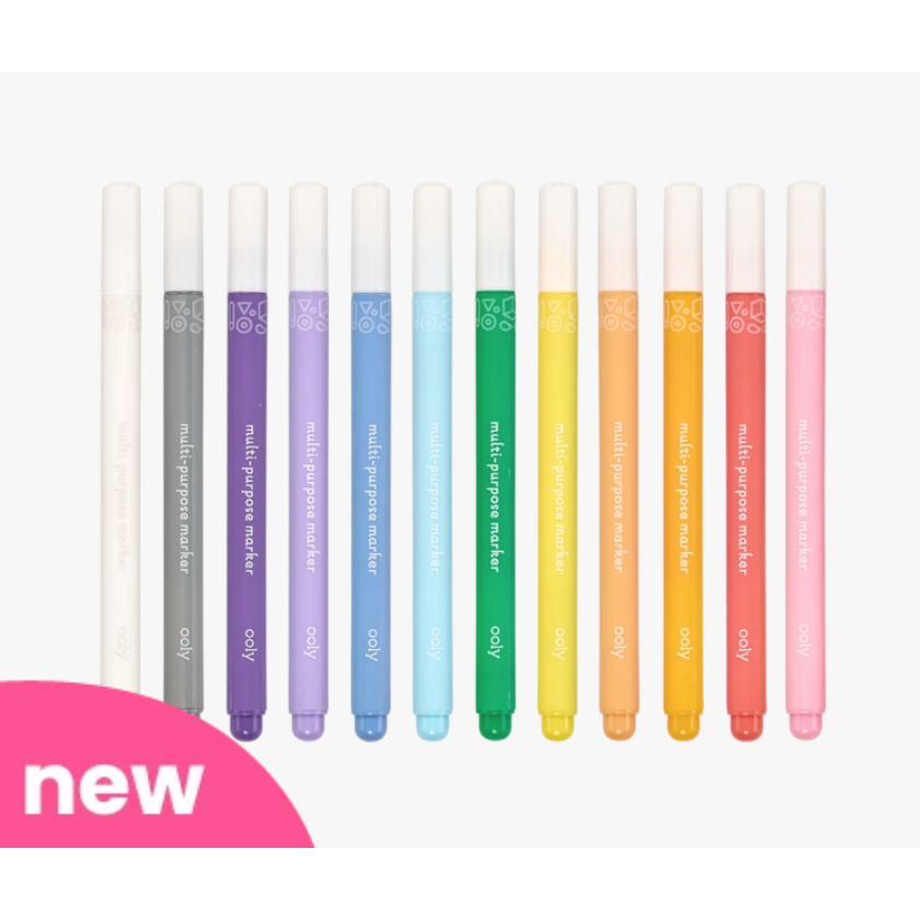 OOLY Marvelous Multi-Purpose Paint Markers - hip-kid