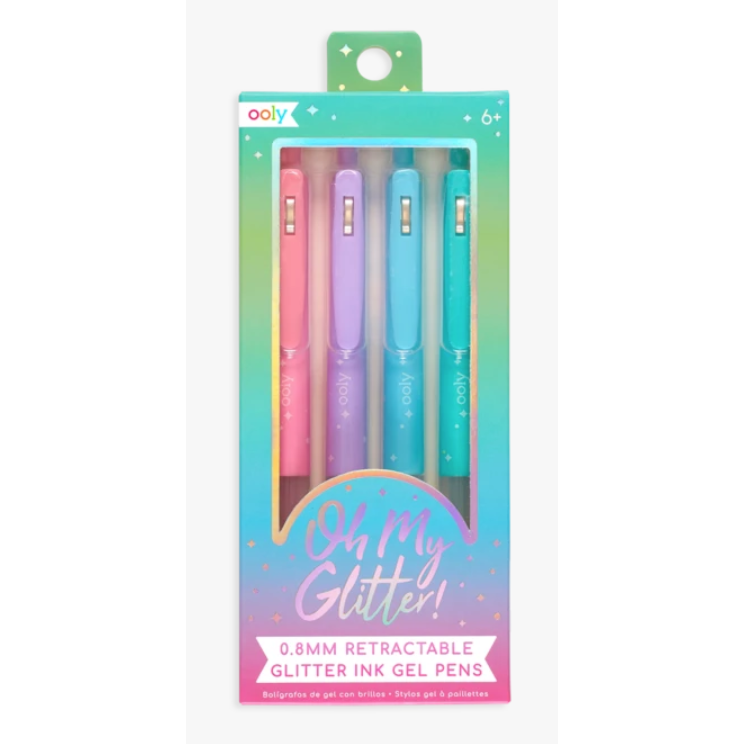 OOLY Oh My Glitter Gel Pens Set of 4 - hip-kid