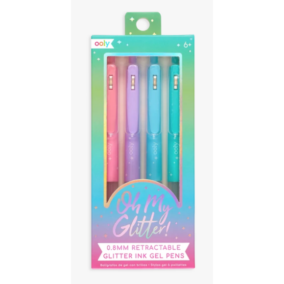 ooly Oh My Glitter Gel Pens Set of 4 - hip-kid