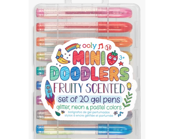 OOLY Mini Doodlers Fruity Scented Gel Pens - hip-kid