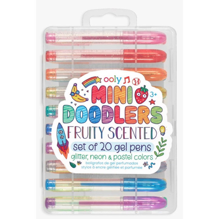 OOLY Mini Doodlers Fruity Scented Gel Pens - hip-kid