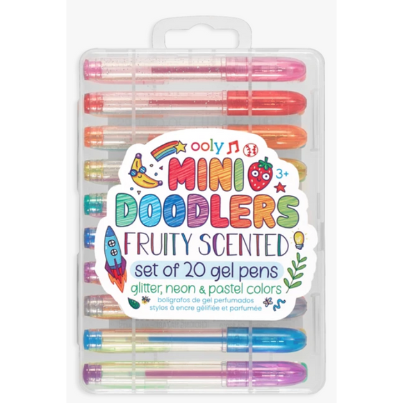 ooly Mini Doodlers Fruity Scented Gel Pens - hip-kid