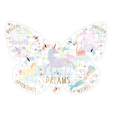 Floss & Rock Fantasy 80 pc Butterfly Shaped Jigsaw - hip-kid