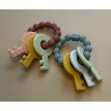 Three Hearts Key Rattle - hip-kid