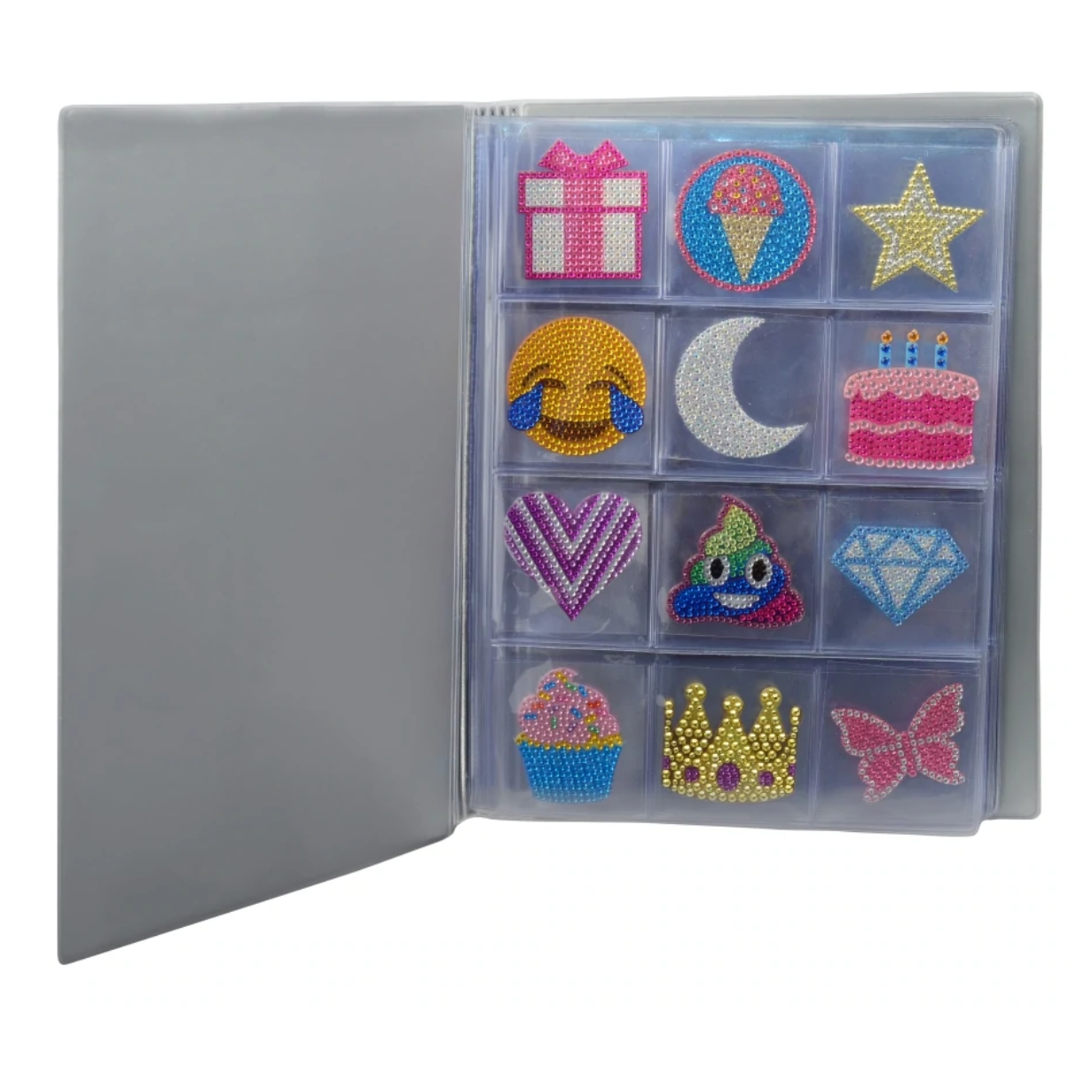 Sticker Beans Sticker Book - Blue - hip-kid