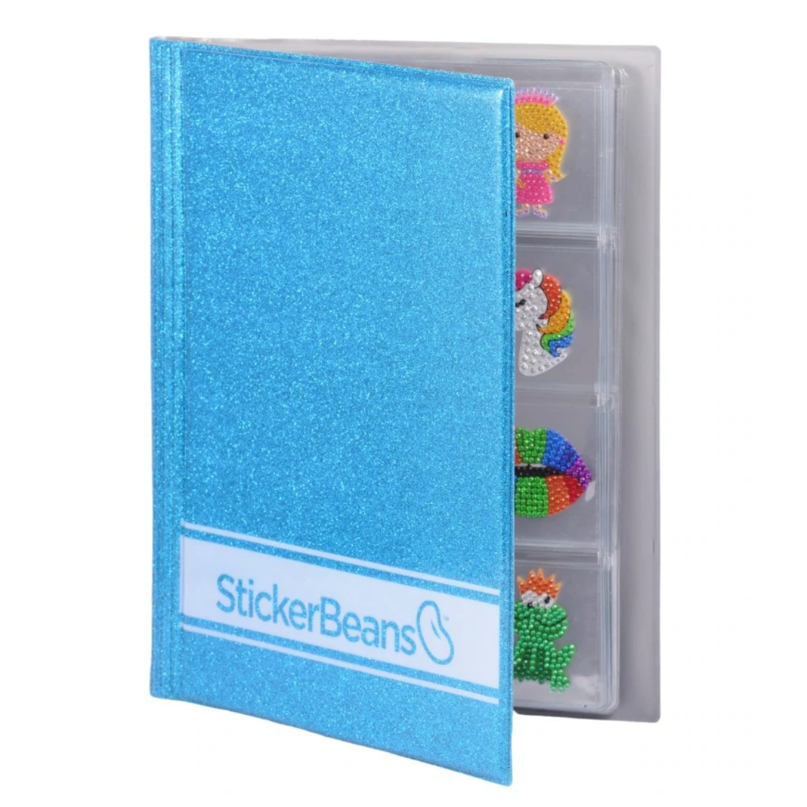 Sticker Beans Sticker Book - Blue - hip-kid
