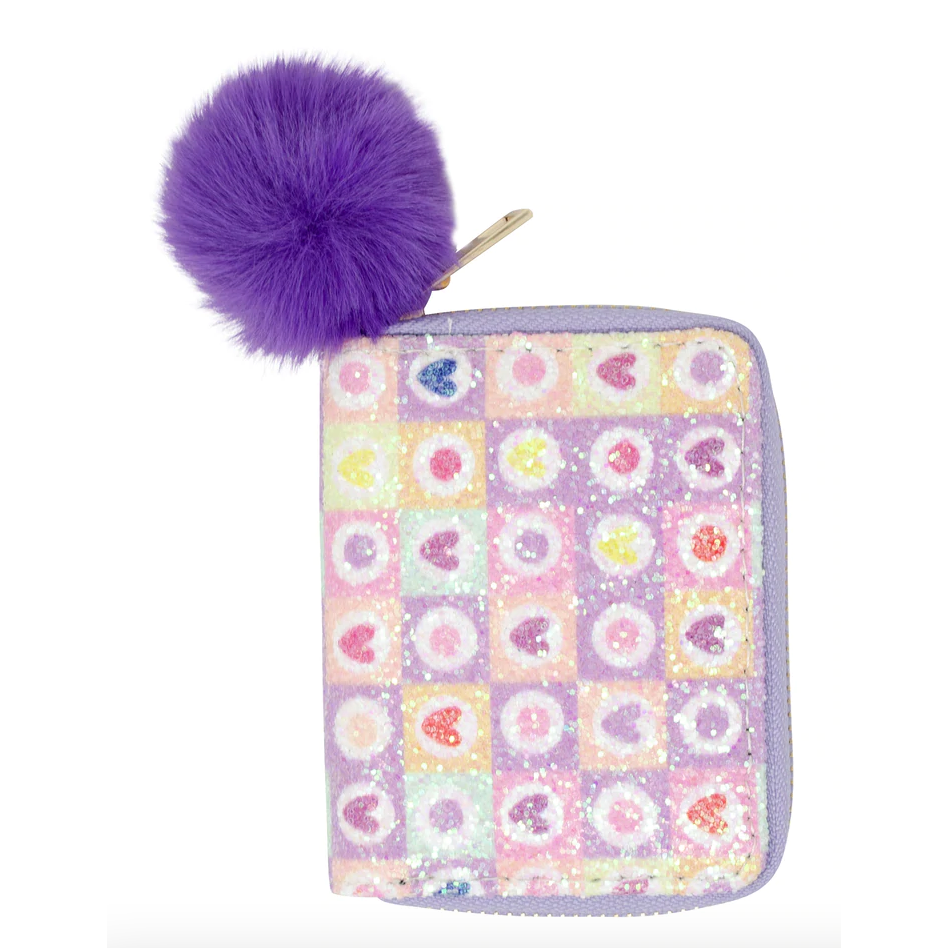 Zomi Gems - Tiny Treats Glitter Heart Wallet - hip-kid
