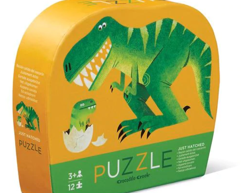 Crocodile Creek 12 pc puzzle - Just Hatched - hip-kid