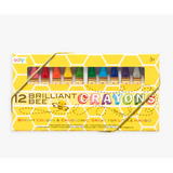 OOLY Brilliant Bee Crayons - 12 - hip-kid