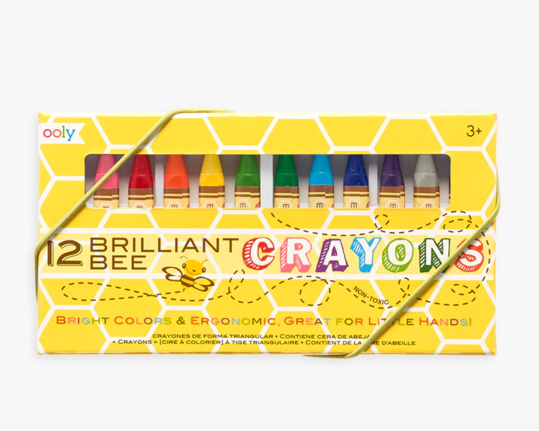 OOLY Brilliant Bee Crayons - 12 - hip-kid