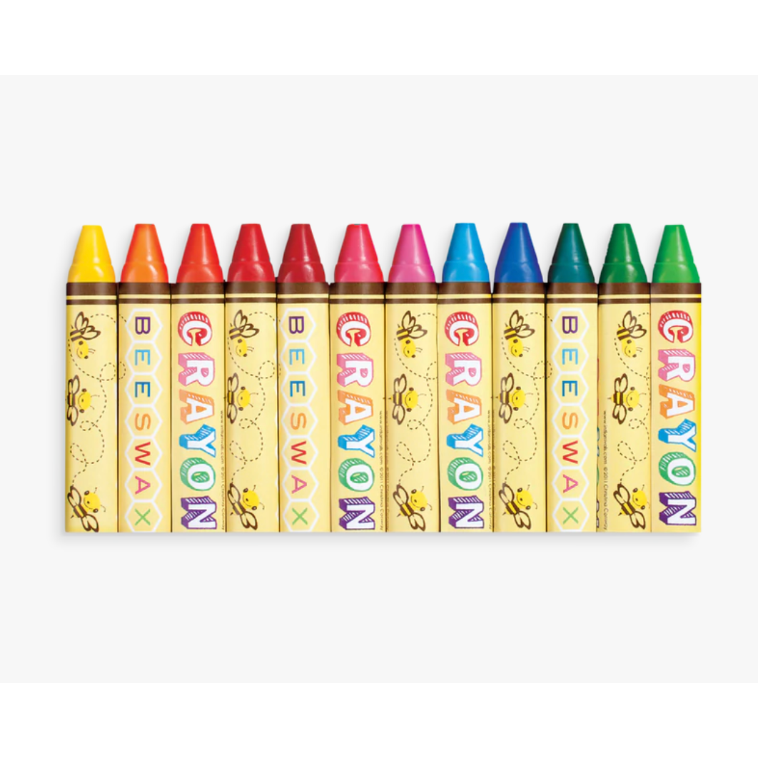 OOLY Brilliant Bee Crayons - 12 - hip-kid