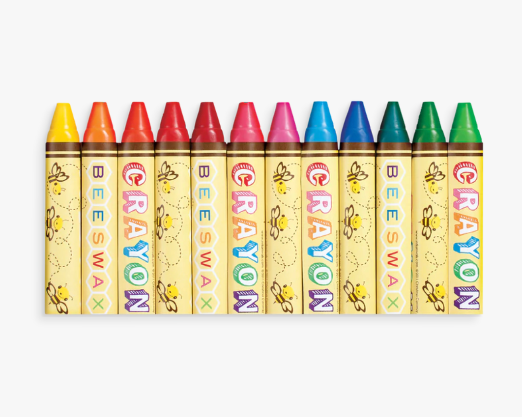 OOLY Brilliant Bee Crayons - 12 - hip-kid