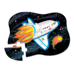 Crocodile Creek 12pc puzzle - Blast Off - hip-kid