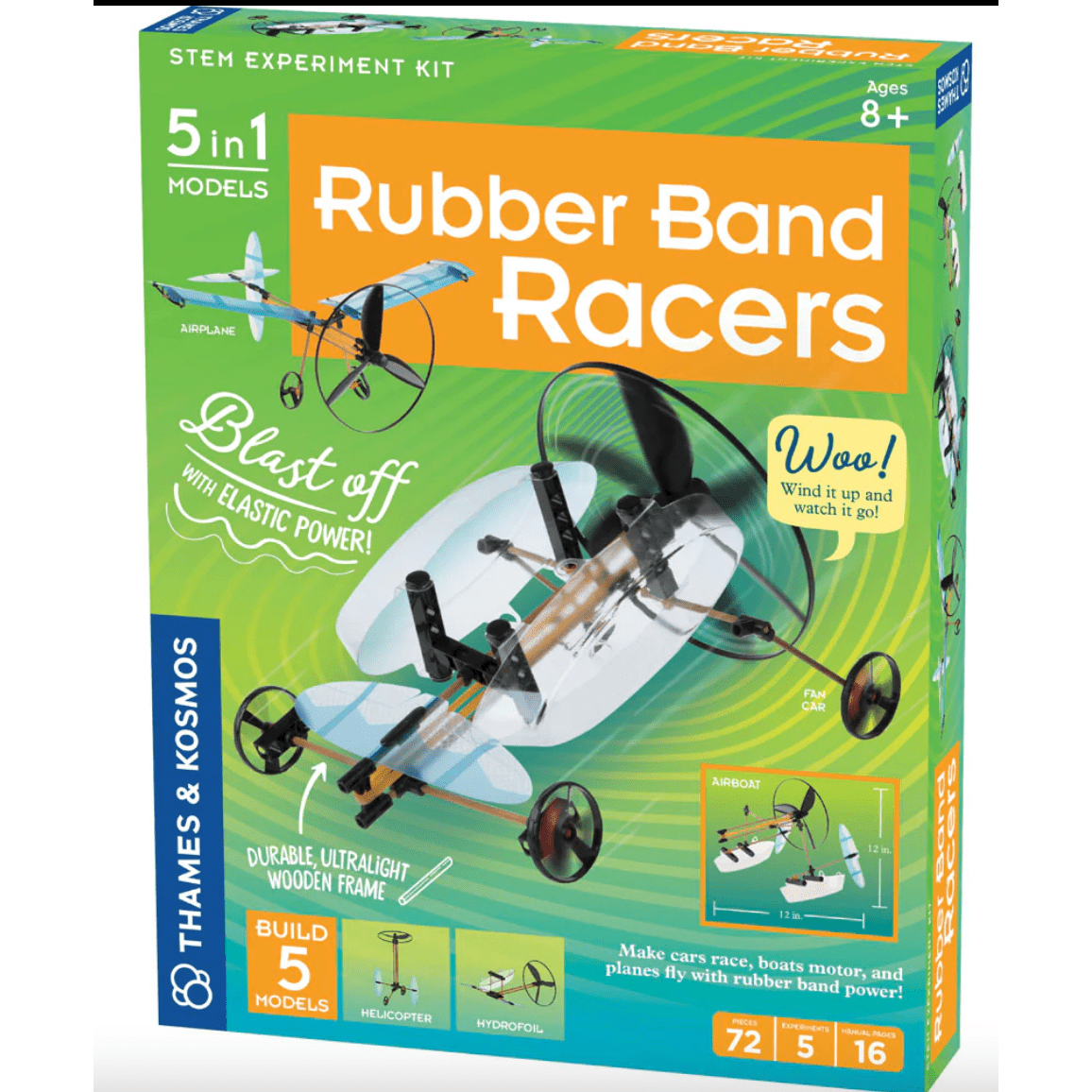 Thames & Kosmos Rubber Band Racers - hip-kid