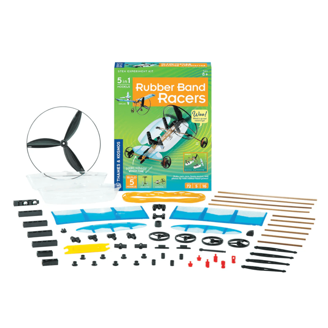 Thames & Kosmos Rubber Band Racers - hip-kid