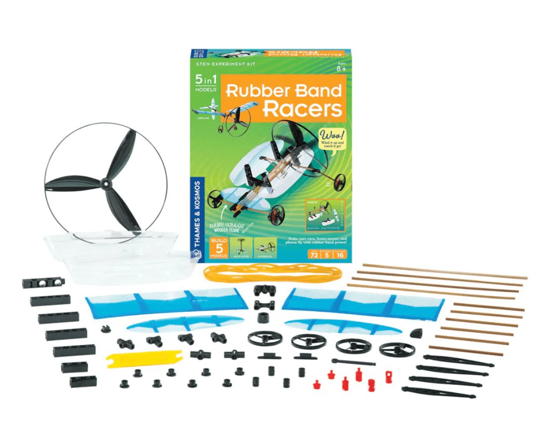 Thames & Kosmos Rubber Band Racers - hip-kid