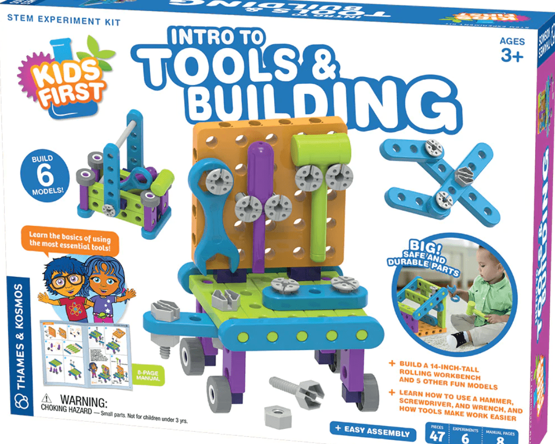 Thames & Kosmos Intro to Tools & Building - hip-kid