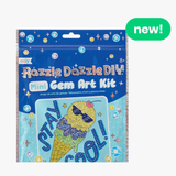 Ooly Razzle Dazzle D.I.Y Mini Gem Art Kit - Cool Cream - hip-kid