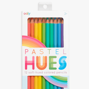 Ooly Pastel Hues Colored Pencils Set of 12 - hip-kid