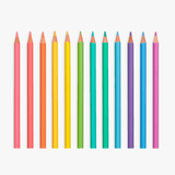 Ooly Pastel Hues Colored Pencils Set of 12 - hip-kid