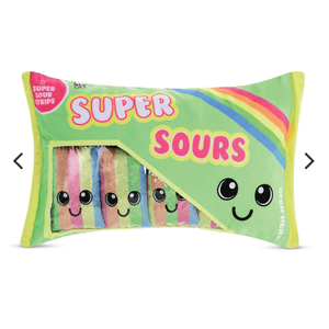 Iscream Super Sours Strawberry Scented Plush - hip-kid