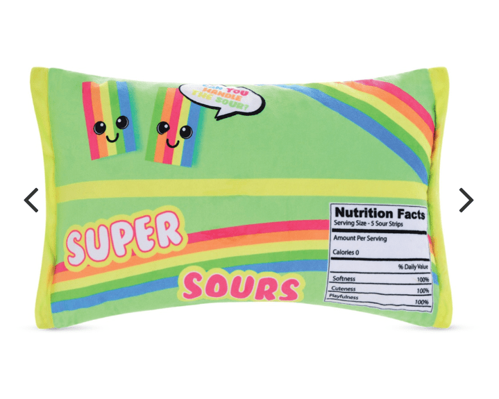 Iscream Super Sours Strawberry Scented Plush - hip-kid