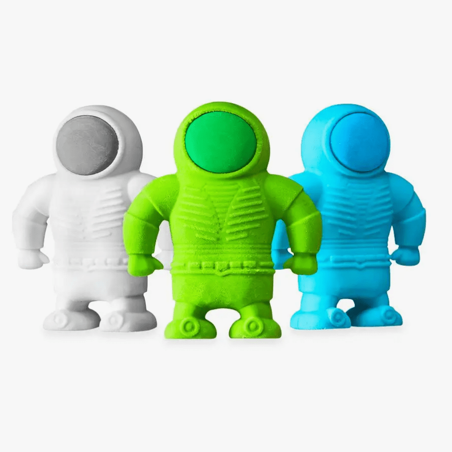 OOLY Astronaut Erasers - Set of 3 - hip-kid