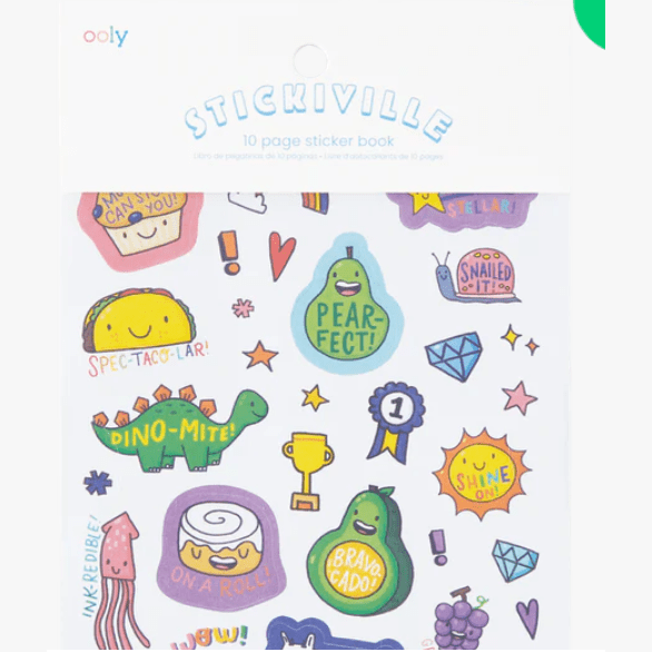 OOLY Stickiville Book - Reward Stickers - hip-kid