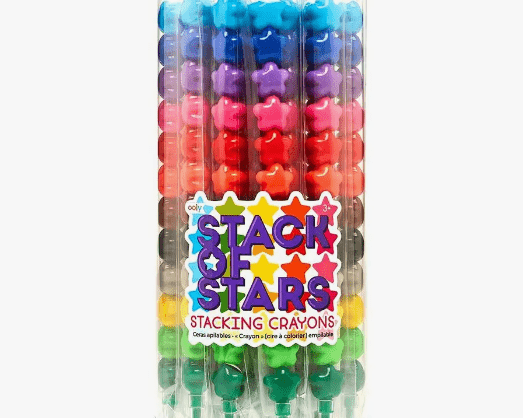 Ooly Stack of Stars Stacking Crayons - hip-kid