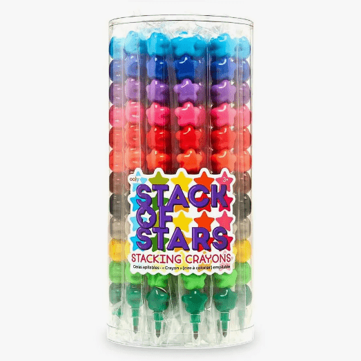Ooly Stack of Stars Stacking Crayons - hip-kid