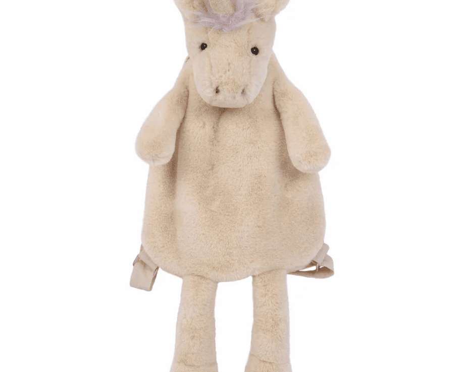Mon Ami "Luna" Unicorn Plush Backpack - hip-kid